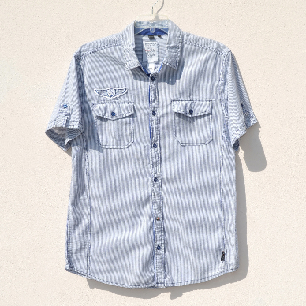 Buffalo David Bitton Men's Shirt Size Large